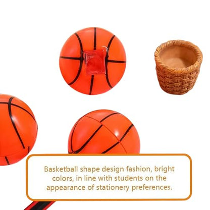 MAPPERZ Fun Watermelon and Basketball Shaped Pencil Sharpeners – Add Playful Flair to Your Stationery with These Cute, Functional Accessories Perfect for Home, School