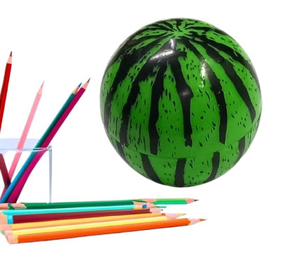 MAPPERZ Fun Watermelon and Basketball Shaped Pencil Sharpeners – Add Playful Flair to Your Stationery with These Cute, Functional Accessories Perfect for Home, School