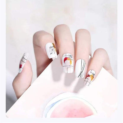 MAPPERZ 4 Colors Spider Gel, New Upgraded Matrices Spider Gel Nail Designs Paint Wire Drawing Gel Polish for Nail Line (Red, Pink, Yellow, Orange)