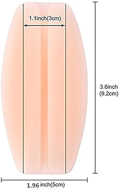 MAPPERZ Women's Soft Silicone Bra Strap Cushions Holder Non-slip Pliable Shoulder Protectors Comfortable Pads, Pack Of 1 Pair