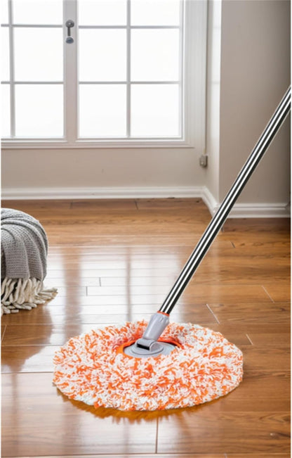 MAPPERZ Rotatable Sunflower Spin Mop 110 CM, Extendable Perfect for Effortless Cleaning Reach Every Corner with Ease, Ideal for Homes, Offices, and Quick Clean-Ups Durable and Efficient (Pack of 1)