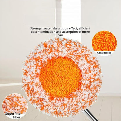 MAPPERZ Rotatable Sunflower Spin Mop 110 CM, Extendable Perfect for Effortless Cleaning Reach Every Corner with Ease, Ideal for Homes, Offices, and Quick Clean-Ups Durable and Efficient (Pack of 1)