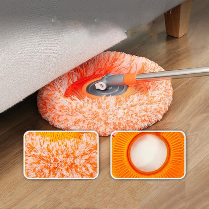 MAPPERZ Rotatable Sunflower Spin Mop 110 CM, Extendable Perfect for Effortless Cleaning Reach Every Corner with Ease, Ideal for Homes, Offices, and Quick Clean-Ups Durable and Efficient (Pack of 1)