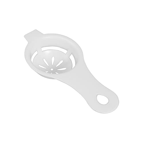 MAPPERZ Re-usable Egg Separator Egg Yolk Separator Egg Yolk Separator Egg White Separator Plastic- (White)