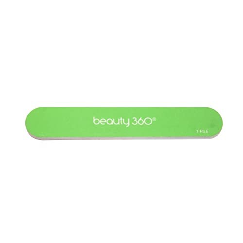 MAPPERZ Mini Grit Double Sided Nail Files And Buffer Professional Manicure/Pedicure Tool Rectangular Nail Art, Nail Care Buffer, 2 Sided Nail Care Product for Home and Salon, Random Color, Pack Of 1