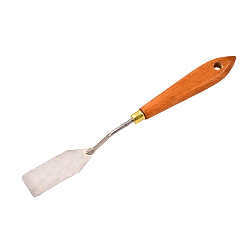 MAPPERZ Stainless Steel Artists Palette Knife Spatula Palette Knife Painting Mixing Scraper Thin and Flexible Art Tools for Oil Painting Acrylic Mixing
