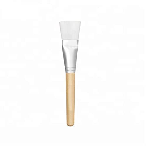 Mapperz Face Mask Brush, Bleach Brush With Soft Bristle, Face Mask And Bleach Apply Brush For Women,Facial Application Brush Cosmetic Tools with Wood Handle for Skin Care Mask Applicator- Multicolor