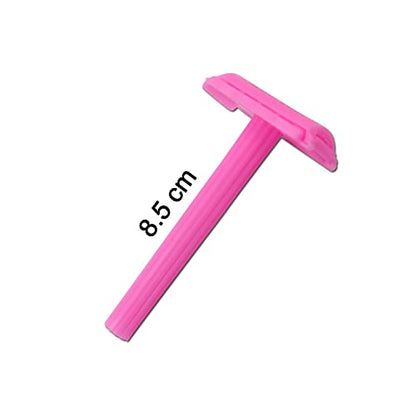 MAPPERZ Safety Shaving Universal Razor with Plastic Grip Handle Close, Clean & Smooth Shaving Razor for Men