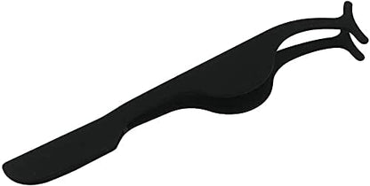 MAPPERZ Stainless Steel False Eyelashes Extension Applicator Tool Fish Tail Clip Auxiliary Clip Tweezers Nipper Tool