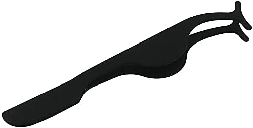 MAPPERZ Stainless Steel False Eyelashes Extension Applicator Tool Fish Tail Clip Auxiliary Clip Tweezers Nipper Tool