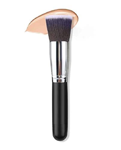 MAPPERZ Foundation brush | makeup sponges | Beauty Liquid Foundation Blend Artificial Persian Hair Blush Brush and Water Drop Shape Powder Sponge Puff Makeup Set (Multicolour) pack of 1