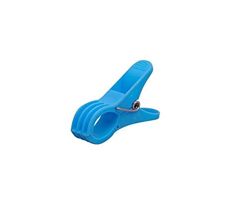 MAPPERZ Heavy Duty Cloth Hanging Clips/ Cloth Peg for Cloth Drying - Multicolor (Set of 12)