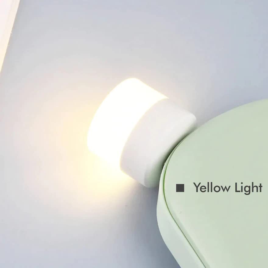 MAPPERZ Portable Home USB Night Lights/USB Atmosphere Lights Bulb for Bathroom Car Nursery Kitchen