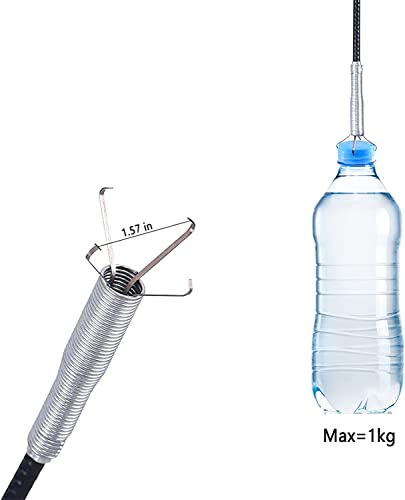 MAPPERZ Flexible Grabber Claw Pick Up Reacher Tool with 4 Claws Bendable Hose Pickup Reaching Assist Tool for Litter Pick/Home Sink/Drains/Toilet