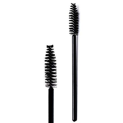 MAPPERZ Mascara Eyelash Wands Brush for Eyelash Extension Eyebrow and Makeup Color/ Makeup Brush Eyebrow Eyelash Comb Wand for Extension Makeup Brush Tool , Black