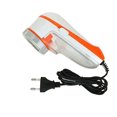 MAPPERZ Fabric Shaver, Portable Electric Lint Remover, Remove Pills Balls Bobbles from Fabric Clothes, Furniture Shaver, Sweater Pill Defuzzer, Carpet, Curtain, AC220V Plug & Play, Brush Included