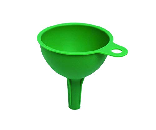 MAPPERZ Silicon Rubber Funnel for Kitchen/Oil/Sauce/Water/Juice/Small Food Grains - Green
