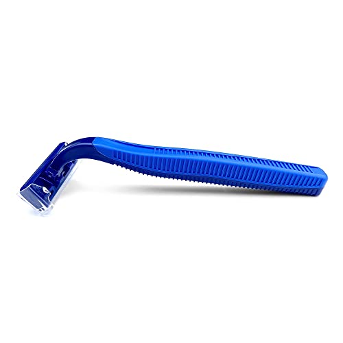 MAPPERZ Men Shaving Razor Body Hair Removal Safety Razor Twin Sharp Blades Disposable Razors