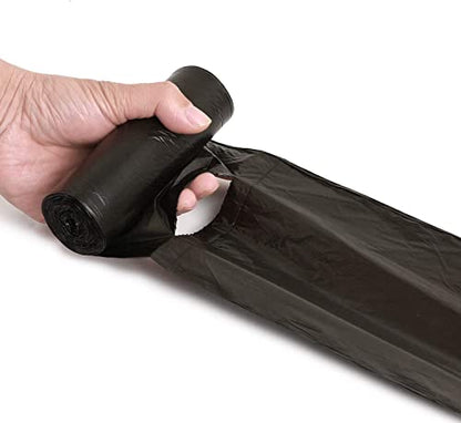 MAPPERZ Premium Biodegradable Kitchen Trash Bags, Garbage Plastic Blackout Bags, Size:- 17 X 19 Inches (Medium), 30 Bags Dustbin Bag/Trash Bag/Rolls/Extra large/Black Color, Pack Of 3 Roll