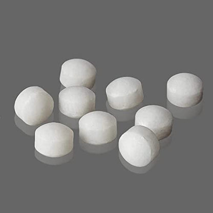 MAPPERZ Naphthalene Balls for Clothes/Naphthalene Balls 3 in 1 Anti-Insect, Anti-Moth, Anti-pests/Napthalene Balls for Bathroom, Cockroaches - White (500gm)