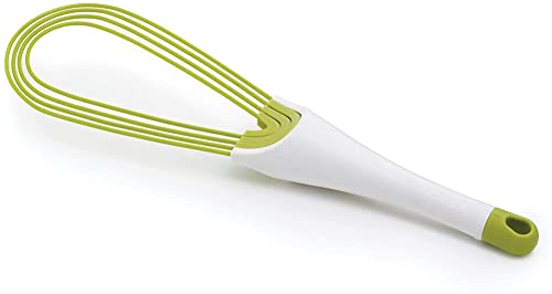 MAPPERZ Magic Foldable Plastic 2-in-1 Whisk Beater Hand Blender Mixer Froth Whisker Latte Maker for Milk Coffee Egg Beater Juicer Rotating Silicone Whisk – (Multicolor)