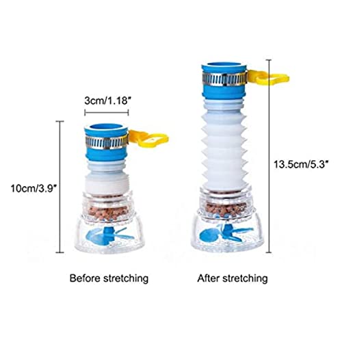 MAPPERZ Water-Saving Faucet Flexible Anti Splash Movable Sink Faucet Expandable Water Tap Shower Head Rotatable Nozzle Adapter Kitchen Tap