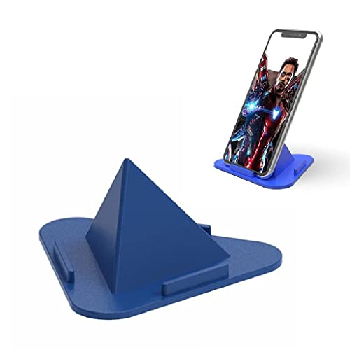 MAPPERZ Univeral Portable Three-Sided Pyramid Shape Desktop/Table Mobile Holder Stand Compatible with All Mobile Phone