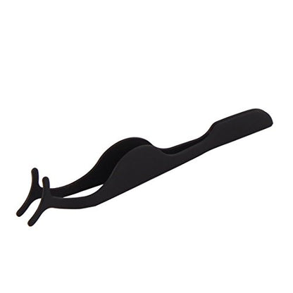 MAPPERZ Stainless Steel False Eyelashes Extension Applicator Tool Fish Tail Clip Auxiliary Clip Tweezers Nipper Tool