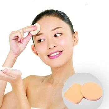 MAPPERZ Makeup Cotton Pad Applicator Sponge Blender Face Powder/Fashion Beauty Care - Pack of 6 (Multicolor)