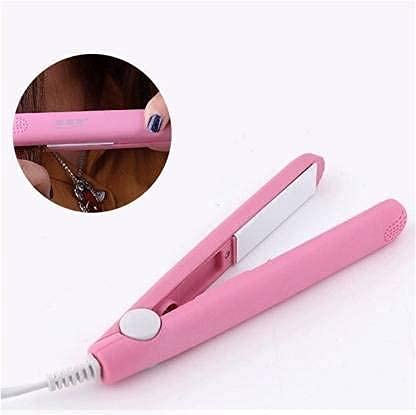 Mapperz Mini Professional Hair Straightener Flat Iron Designed for Girls - Multicolor (Pack of 1)