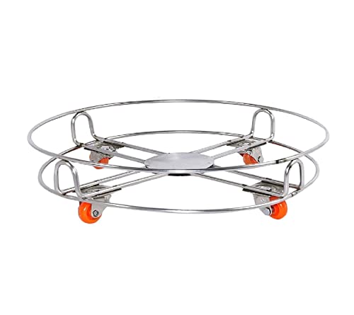 MAPPERZ LPG Cylinder Trolley Stand for Gas Cylinder