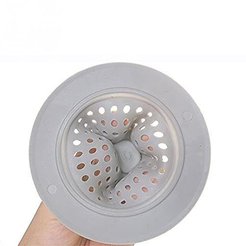 MAPPERZ Silicone Household Kitchen Sink Strainer Jali for Home Bathroom Kitchen Shower/ Blockage-Proof Hair Stoppers Drain Sink Colander Floor Drain
