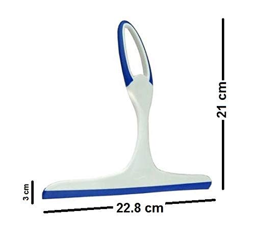MAPPERZ Car Wash Wiper Windshield and Kitchen Table & Platform Cleaning Wiper Soft Silicone Handle - Multicolor