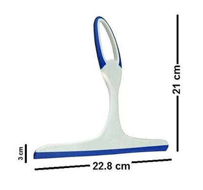 MAPPERZ Car Wash Wiper Windshield and Kitchen Table & Platform Cleaning Wiper Soft Silicone Handle - Multicolor
