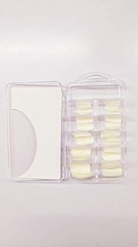 Mapperz false nails | artificial nails with glue | artificial nails set natural | Artificial Nails Set With Glue | Acrylic Nails Set Of 100 Pcs and Artificial Nail Glue 3 gram Artificial Nails Reusable