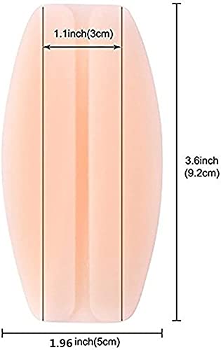 MAPPERZ Women's Soft Silicone Bra Strap Cushions Holder Non-slip Pliable Shoulder Protectors Comfortable Pads, Pack Of 3 Pair