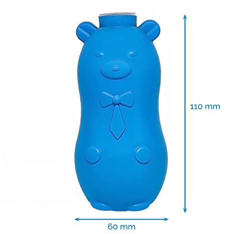 MAPPERZ Magic Automatic Flush Toilet Cleaner Helper Blue Bubble Cleaning Antibacterial Toilet Bowl Wiper Removes All Residues