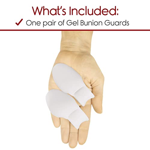 MAPPERZ Gel Big Toe Bunion Guards/Toe Spreaders Bunion Pads Big Toe Separator Cushion Straightener/Gel Toe Spacers, Protectors, Corrector - 1 Pair