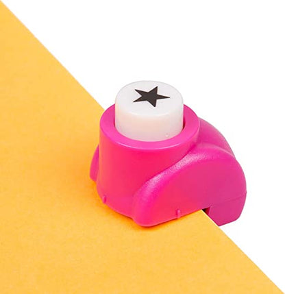 MAPPERZ Paper Punches Set, Mini Paper Punch Image Hole Cutters for Scrapbooks Albums Photos Cards and DIY Handcrafts for School Projects and Other Craft