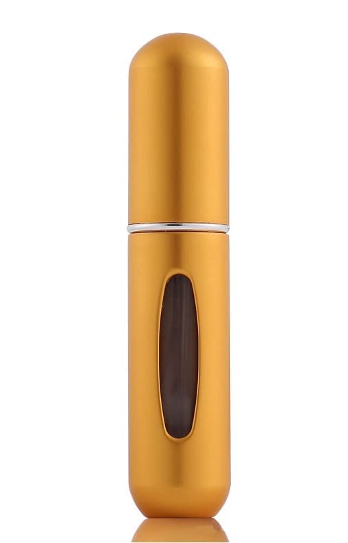 MAPPERZ Pocket Sized Perfume Bottle Mini Travel Perfume Atomizer | Easy Refill Aluminum Perfume Bottles With Pump Sprayer - Pack Of 1, 5 milliliter