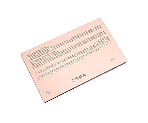 Mapperz Professional Nude Eyeshadow Palette 18 New Color Ingredients with silky Shine for