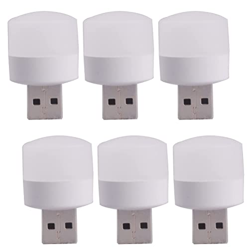 MAPPERZ Portable Home USB Night Lights/USB Atmosphere Lights Bulb for Bathroom Car Nursery Kitchen