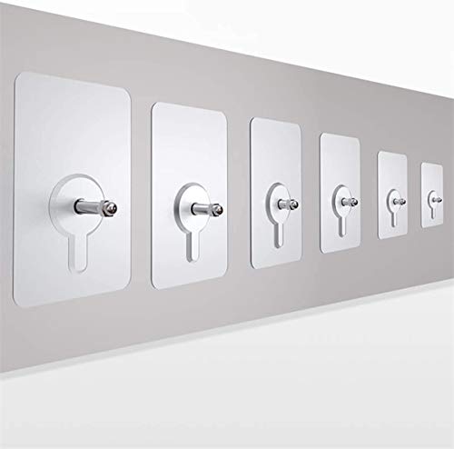 MAPPERZ Wall Mounted Hook for Hanging Self Adhesive Hook for Clothes Hanging