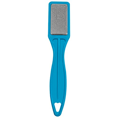 MAPPERZ Pedicure Foot File & Scraper Exfoliator, Professional Foot Care Pedicure Stainless Steel & PVC File to Removes Dead & Hard Skin, Can Be Used On Both Dry and Wet Feet, Random Color, Pack Of 1