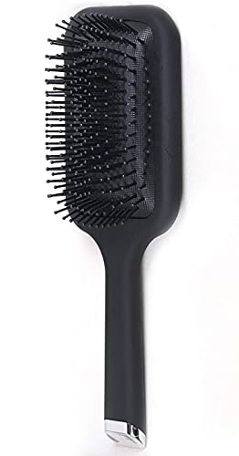 MAPPERZ Hair Straightener Brush/ Large Square Air Cushion Detangle Paddle Brush with Ball Tip Bristles For Professional Hair Styling and Cutting/ Men and Women