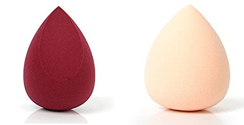 Mapperz Make Up Sponges | Face Beauty Blender Puff | Face Sponge Puff | Professional Makeup Sponge Beauty Blender For Blending Face Makeup (Pack Of 2)