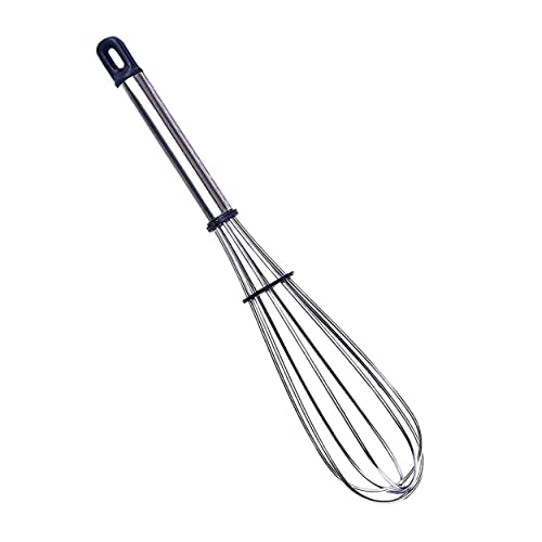 MAPPERZ Stainless Steel Whisk for Blending, Whisking, Beating and Stirring, Enhanced Version Balloon Wire Whisk,Random Color, Pack of 1