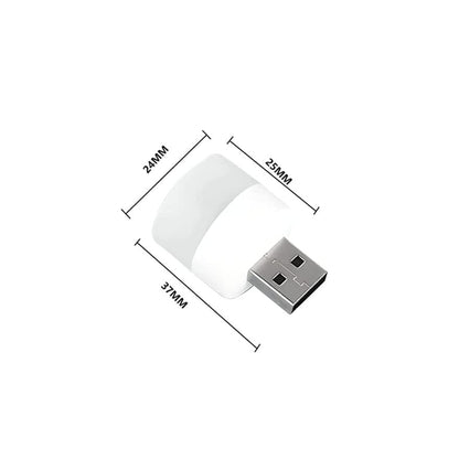 MAPPERZ Portable Home USB Night Lights/USB Atmosphere Lights Bulb for Bathroom Car Nursery Kitchen