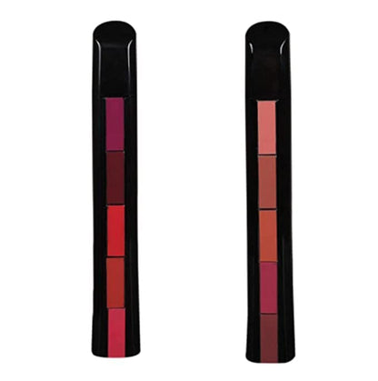 MAPPERZ 5 in 1 Velvet Matte lipstick/Hydrated Lips All Day/Naked Long Lasting Non-stick (Set of 2)