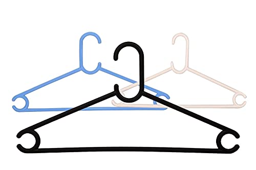 MAPPERZ Plastic Clothes Hanger Space Saving Hangers for Wardrobe